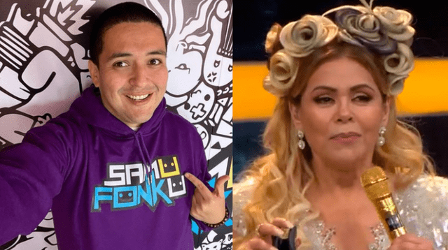 Samuel Suárez se burla del peinado que usó Gisela Valcárcel en El gran show