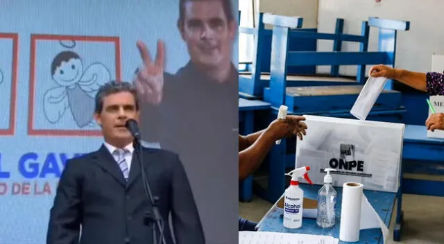 El recordado “Ángel Gaviria” reapareció en plenas Elecciones 2022 y video de Julián Legaspi es viral.