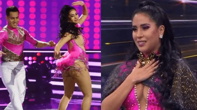 Melissa Paredes dedica mensaje a su bailarín por acompañarla en El gran show