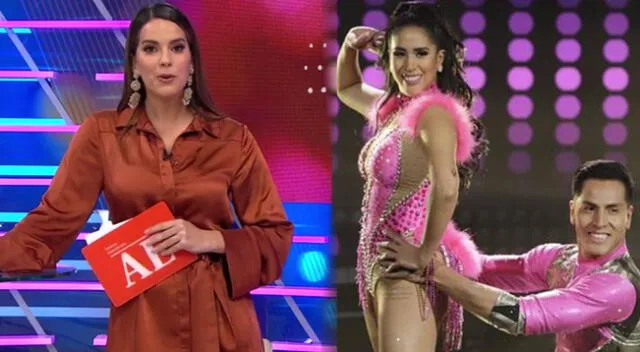 Valeria Piazza sorprendida con el retorno de Melissa Paredes a la pista de Gisela Valcárcel, 'El Gran Show'.