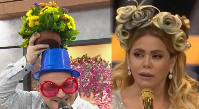 Metiche intentó imitar look de Gisela Valcárcel en 'El Gran Show'.