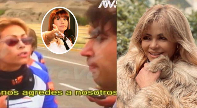 Magaly Medina mostró el lamentable comportamiento de Gisela Valcárcel con reportero