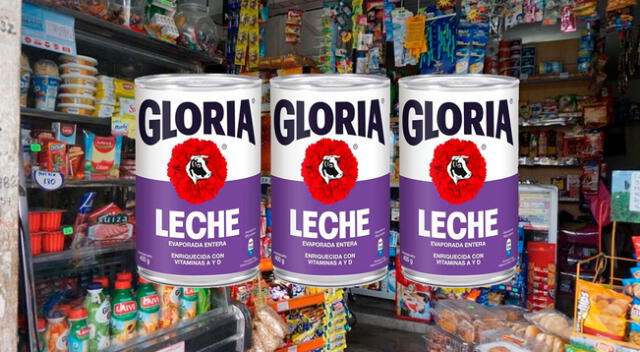 Gloria cambia la etiqueta de su tarro de leche por el color morado