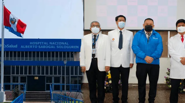 Médicos de EsSalud fueron homenajeados por el Día de la Medicina Peruana.