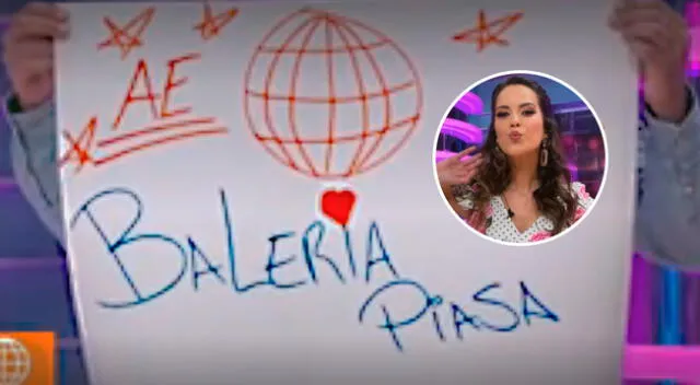 Valeria Piazza le reclamó en vivo a su producción por no poner tener cuña con su nombre.