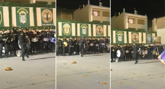 El policía peruano sacó los pasitos prohibidos al ritmo del huaylas y se volvió viral en TikTok.