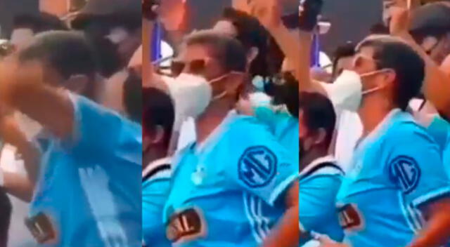 El portal Instaradunla de Samuel Suárez compartió un video de Bettina Oneto bailando y gritando su amor por Sporting Cristal.