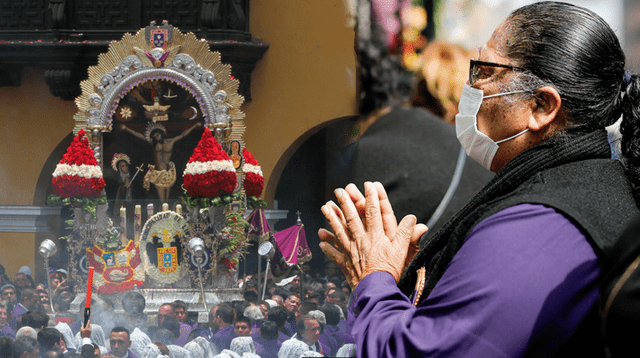 Señor de los Milagros y las oraciones que deberás realizar durante su recorrido.