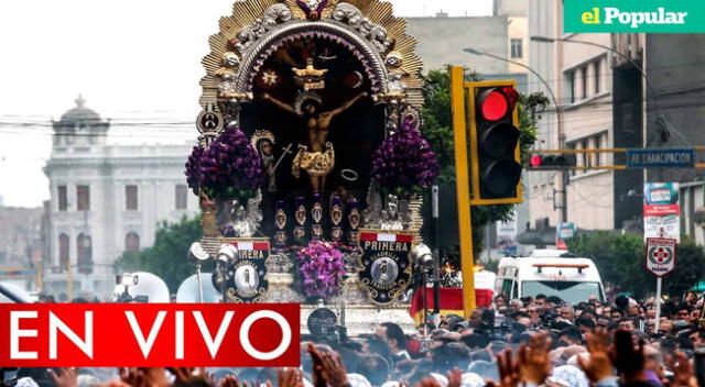 Sigue todos los detalles de la primera salida del Señor de los Milagros