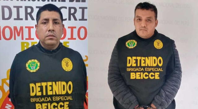 Los criminales fueron identificados como Miguel Bellido Collantes, de 39 años, y Marco Antonio Quispe Agüero, de 36.