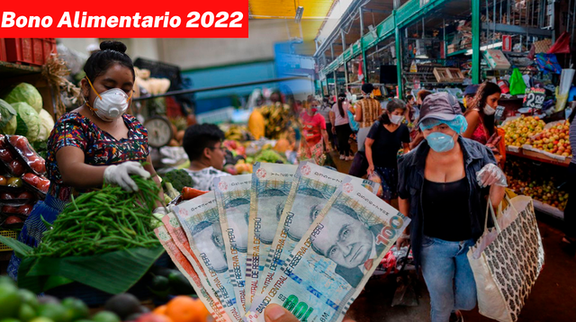 Bono alimentario 2022 tiene el objetivo de reducir el impacto de la canasta básica familiar.