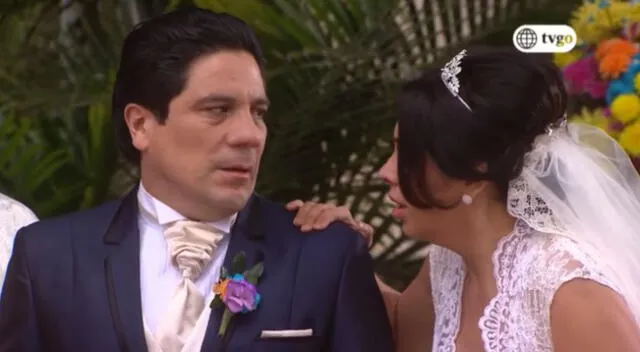 Lucho y Reina Pachas: Su boda fue interrumpida porque Miguel Ignacio fue con policías a arrestar a Lucho por robo.