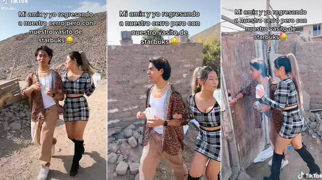 La escena se ha vuelto viral en las redes sociales.