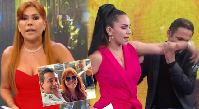 Magaly Medina 'cuadra' EN VIVO a Kike Suero tras hacer broma con su esposo Alfredo Zambrano.