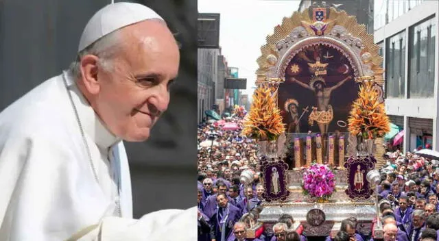 Conoce el emotivo mensaje del Papa Francisca al Señor de los Milagros.