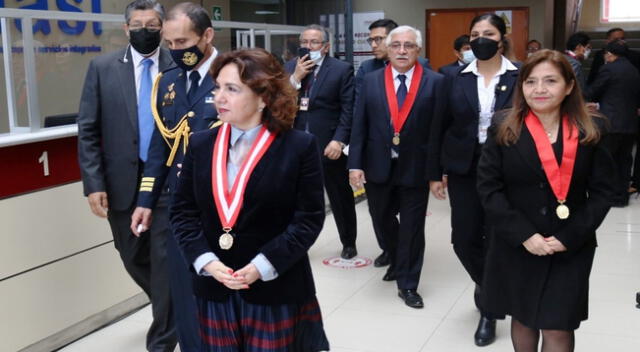 La presidenta del Poder Judicial Elvia Barrios destaca implementación de la Unidad de Flagrancia en Lima Sur