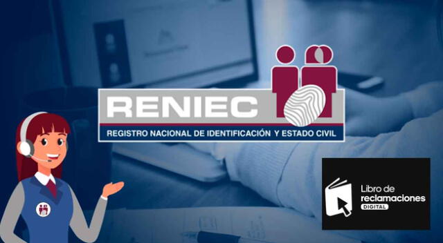 Conoce cómo registrar tu reclamo de manera digital ante el Reniec.