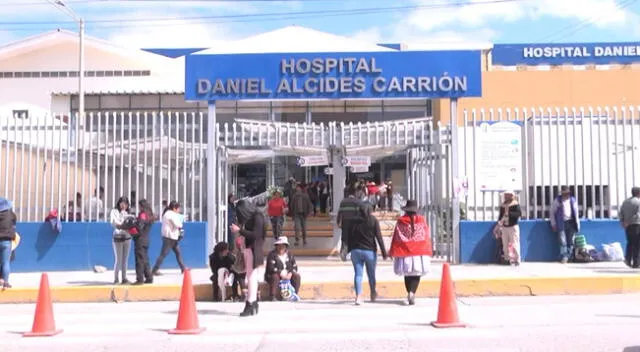 Hospital Daniel Alcides Carrión de Huancayo, lugar donde se encuentra internado adulto mayor