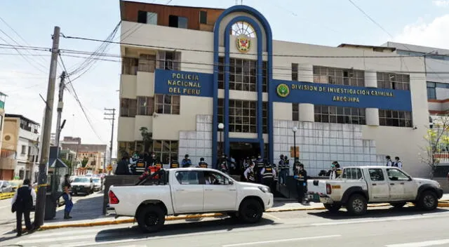 División de Investigación Criminal en Arequipa