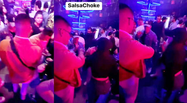 Singulares pasos de los jóvenes al ritmo de ‘salsa choke’ se hicieron viral en TikTok.