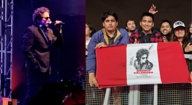 Andrés Calamaro hizo cantar a los peruanos en gran concierto