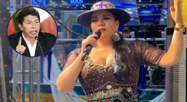 TikTok: Dina Páucar le canta al presidente Pedro Castillo