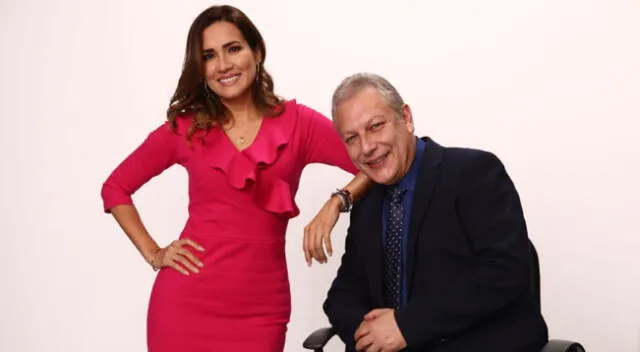 Gunter Rave y Alvina Ruiz cumplen un año en 'América Noticias, edición central'