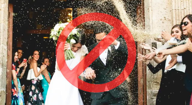 Descubre por qué está prohibido tirar arroz en la bodas en España.