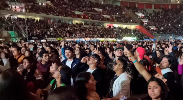 Así disfrutan los peruanos el primer concierto de Daddy Yankee en Lima 2022.