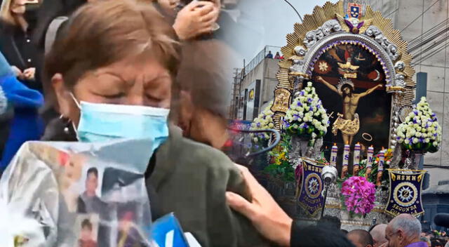 Miles de personas vienen siguiendo de cerca al Cristo de Pachacamilla para pedir sus deseos.