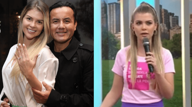 Brunella Horna revela que seguidores le piden que respete a Richard Acuña y ya no use vestidos