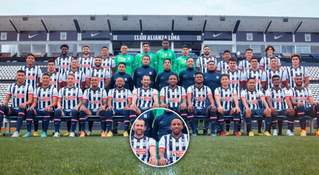 Alianza Lima y la foto grupal para disputar los últimos tres partidos en la Liga 1.