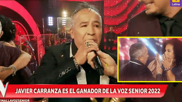 Javier Carranza ganó "La Voz Senior 2022"