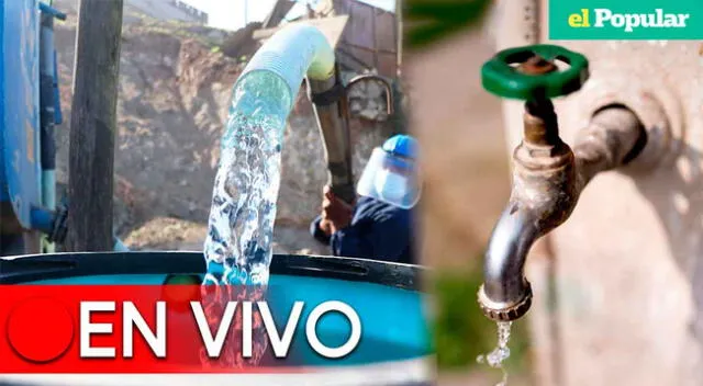 Conoce los distritos afectados por corte de agua hoy viernes 21 de octubre.