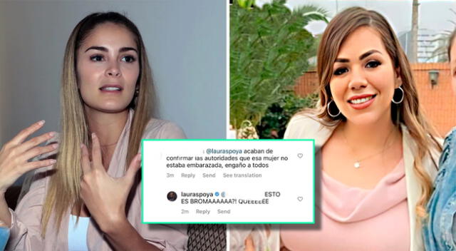 Laura Spoya dio sus descargos sobre la situación de Gabriela.