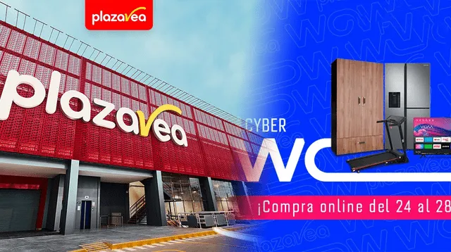 Descubre los mejores descuentos en electrodomésticos para el Cyber WOW 2022 en Plaza Vea.