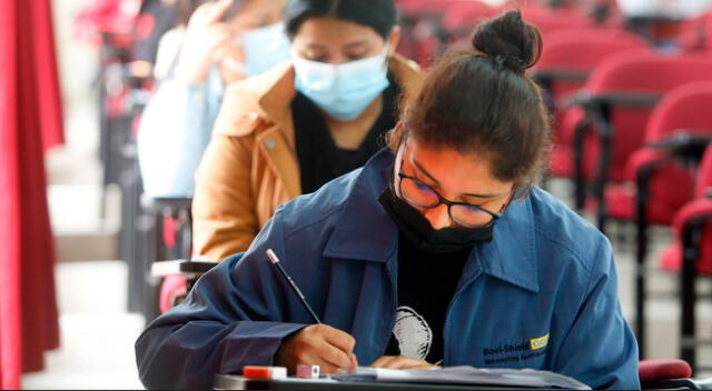 Estudiantes venían rindiendo el examen de admisión para el área de Ciencias de la Salud.