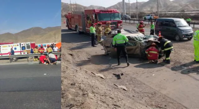 Accidente de tránsito en Cañete