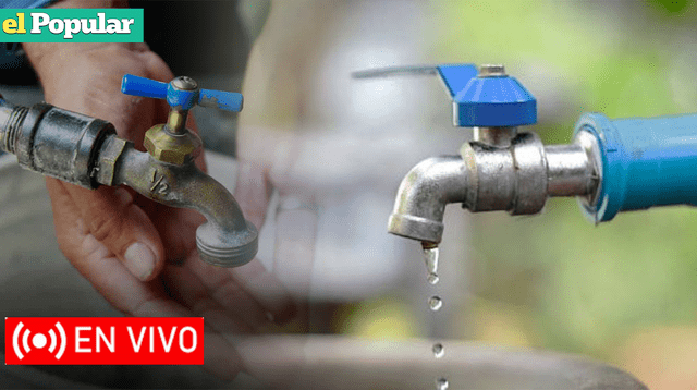 Conoce AQUÍ en que distritos se  suspenderá el servicio de agua potable.