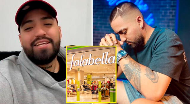 TikToker George Rubín se retracta sobre las zapatillas fake de Falabella..