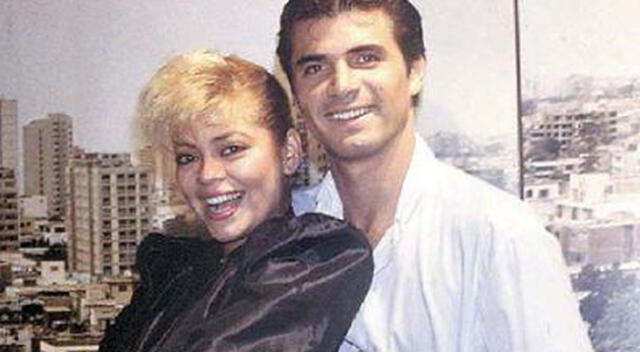 Gisela Valcárcel junto a su expareja Carlos Vidas, modelo de Aló Gisela.