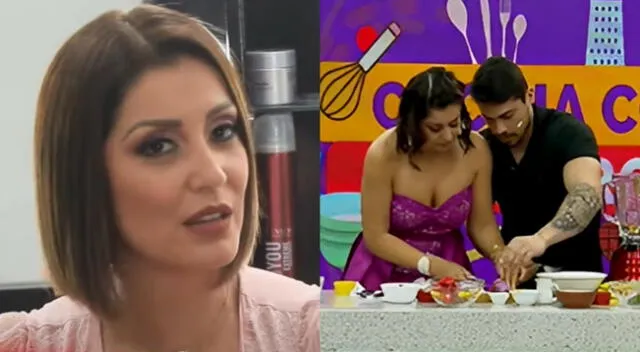 En D'mañana, Karla Tarazona trajo a su entrenador Marcelo Thompson para que la refuerce en un segmento de cocina, y Metiche la puso en aprietos.