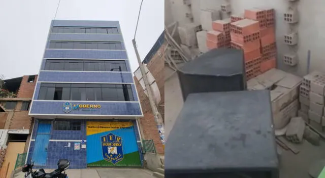 Colegio en Ate desde donde cayó escolar desde el tercer piso