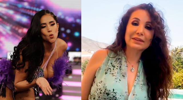 Janet Barboza le responde a Melissa Paredes tras tildarla de bruja