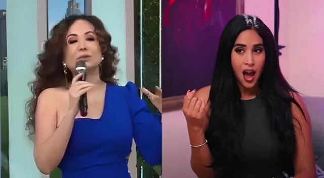 Janet Barboza se fue con todo contra Melissa Paredes.