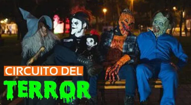 El circuito del terror estará abierto hasta el 1 de noviembre.