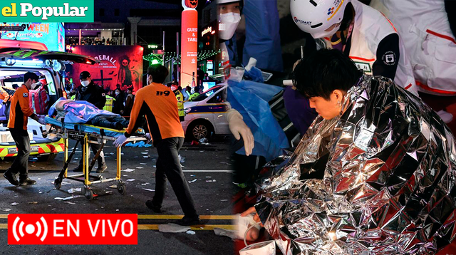 Estampida humana en Seúl deja de 146 muertos en fiesta de Halloween