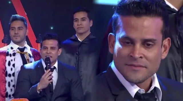 Christian Domínguez se quiebra tras reconocimiento en El Reventonazo de la Chola.