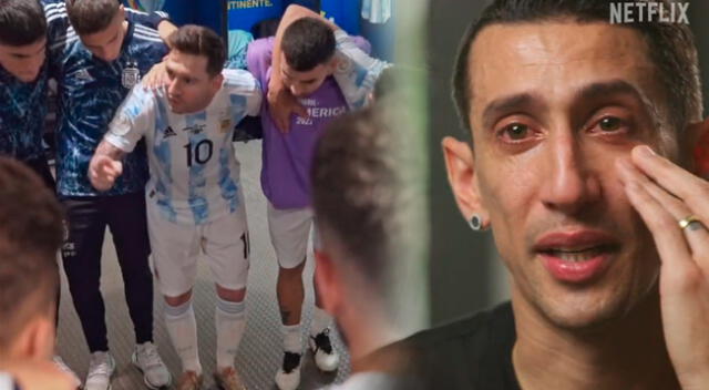 La nostálgica arenga de Messi y las lágrimas de Di María, todo en el documental “Sean eternos”.