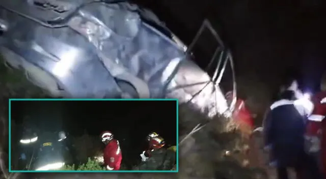 Siete personas perdieron la vida y una sobrevivió a accidente vehicular en Huaral.